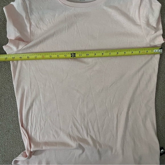 Liz Claiborne Pale Pink Cotton Tee Women’s XXL - Picture 7 of 7